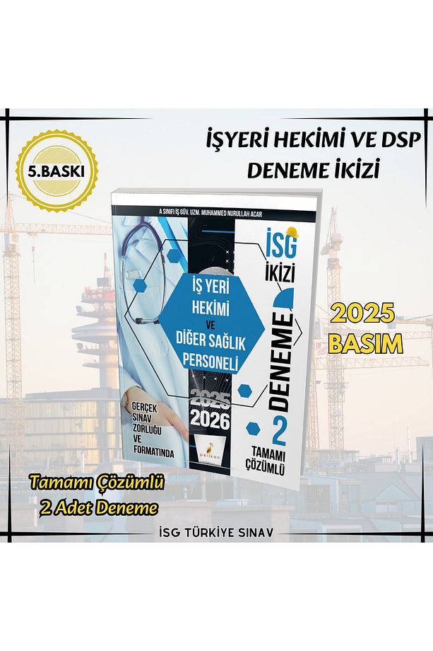Işyeri Hekimi Ve Dsp Sınava Hazırlık Kitabı 2025 - 6