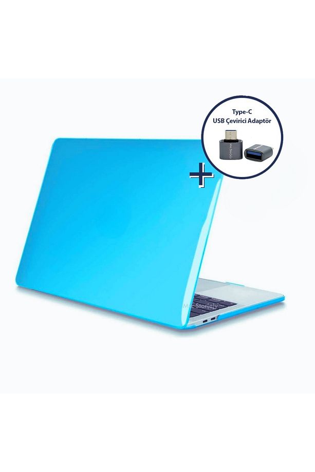 Macbook Pro Kılıf 13inç M1 M2 Çip Kristal Parlak A1706 A1708 A1989 A2159 A2251 A2289 A2338 Uyumlu - 1