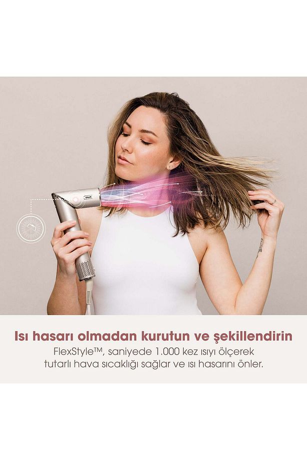 Flexstyle 5-in-1 Saç Kurutma & Şekillendirme Sistemi - Stone - 3