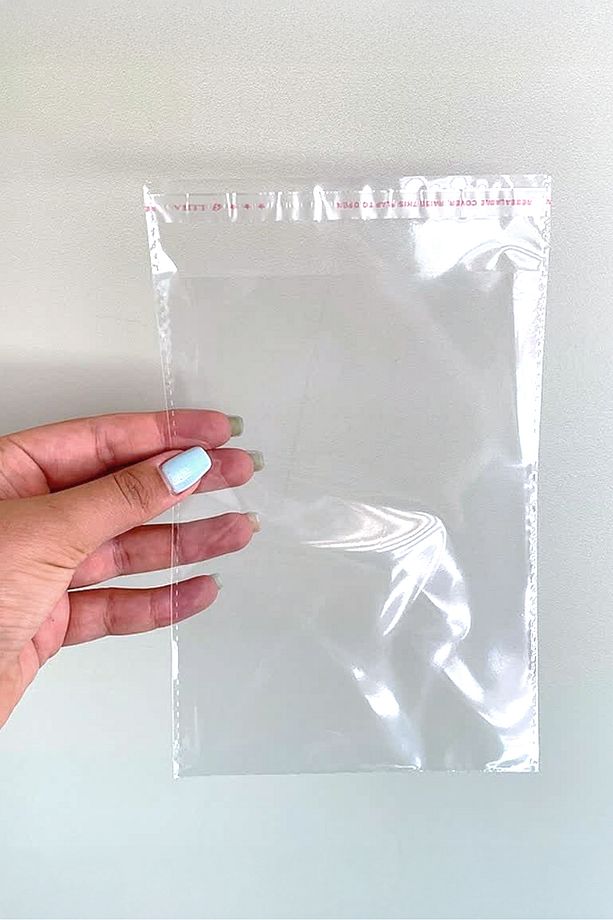 Jelatin Bantlı Yapışkanlı Naylon Poşet 100'lü 7 X 12 - 6