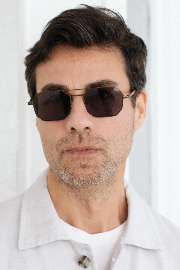 Viva New Bronze Green Men's Sunglasses