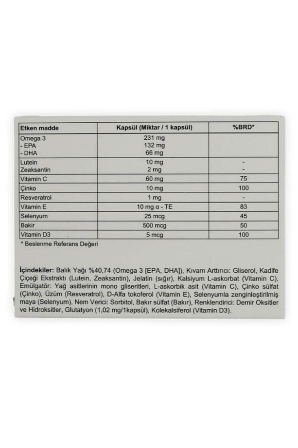 Nutrof 30 Kapsül Vitamin - 3