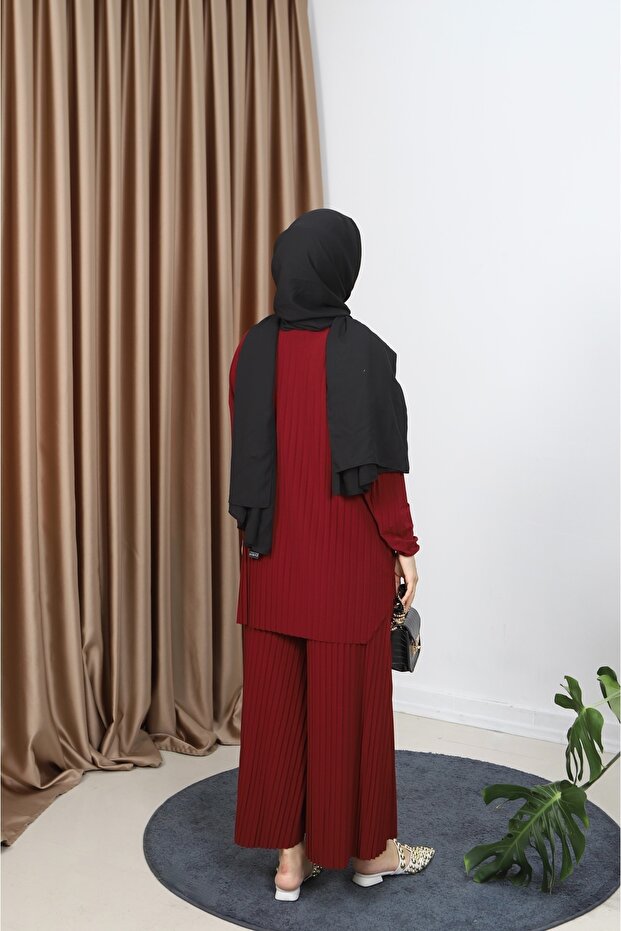 Piliseli Pantolonlu Takım - 6