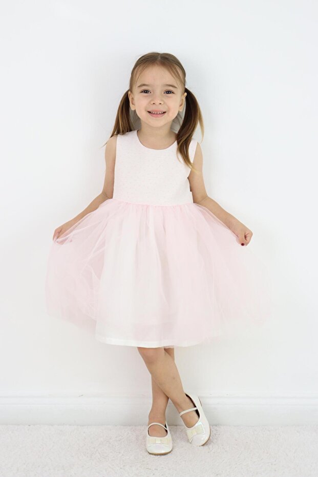 Tüllü Elbise 2 7 Yaş - 3