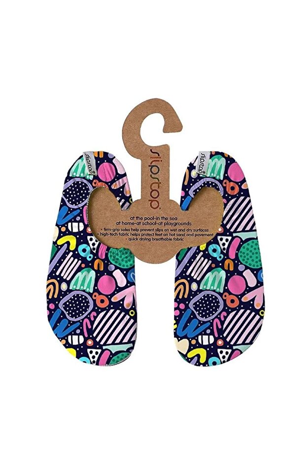 Sli̇p Stop Geo Junior Girls' Anti-Slip Booties