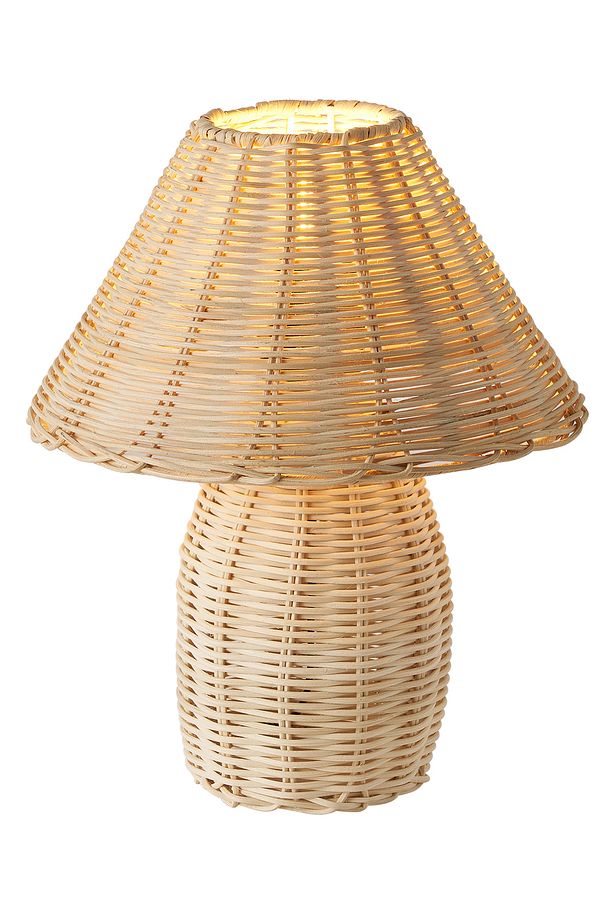 Sollın Rattan Hasır Abajur Masa Lambası - 3