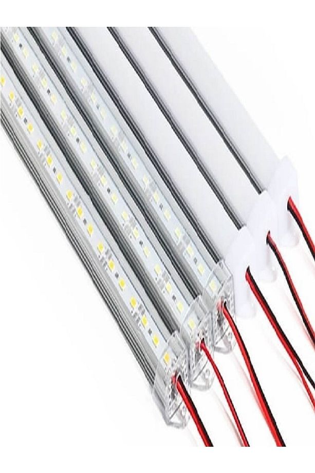 Digielektro Kırmızı Barled Çubuk Led 72 Ledli 5730 Kasalı Şeffaf Kapak 100cm 12volt - 4
