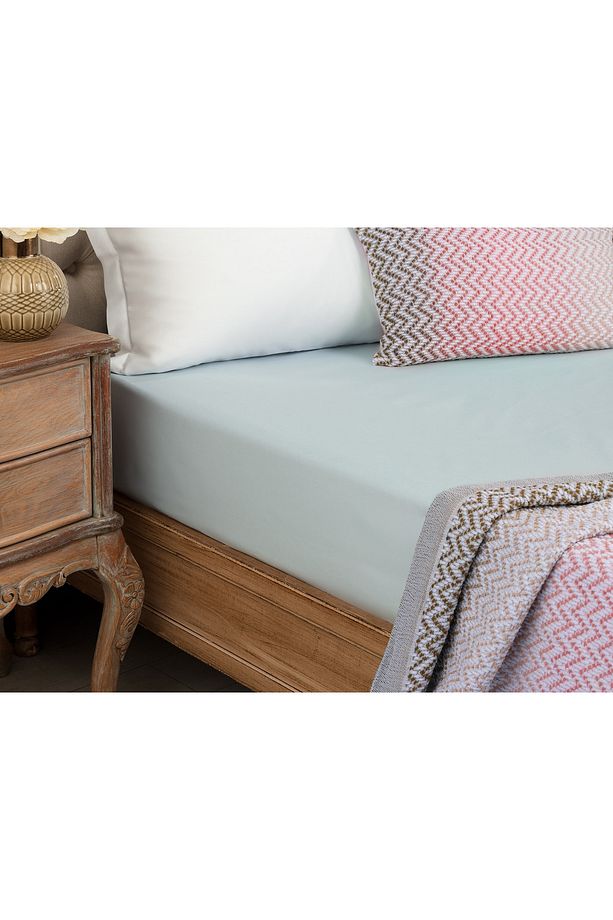 Manon King Size Plus %100 Pamuk Ranforce Lastikli Çarşaf - 1