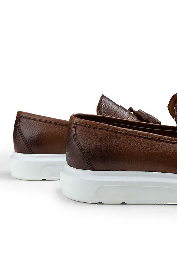 Taba Erkek  Loafer Ayakkabı 01587MTBAP03 - 4