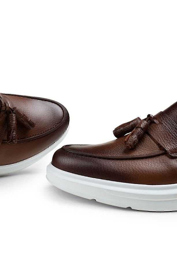 Taba Erkek  Loafer Ayakkabı 01587MTBAP03 - 8
