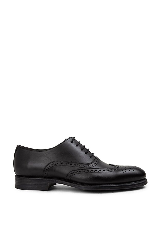 Genuine Leather Black Men's Classic Shoes
