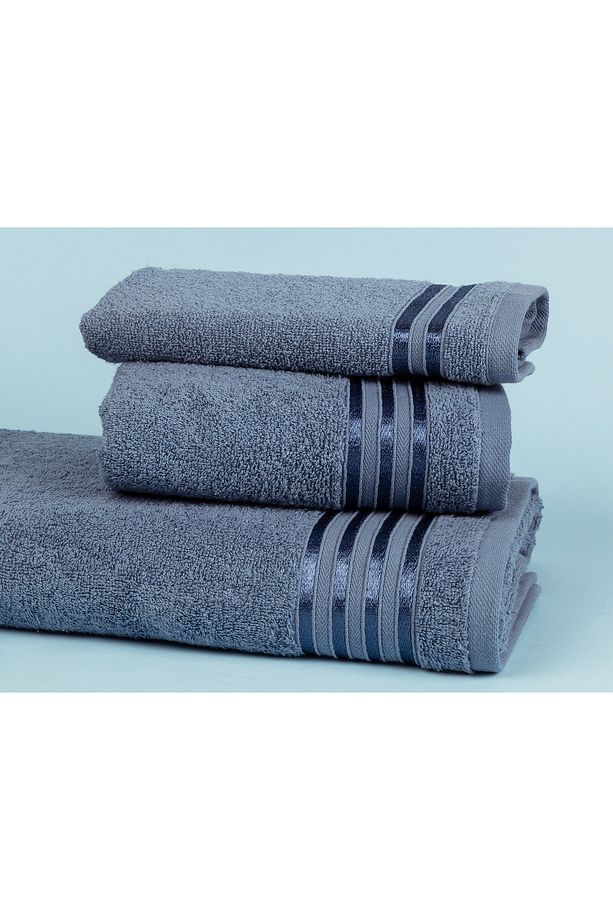 Maynor Bordürü Floşlu Banyo Havlusu - 4