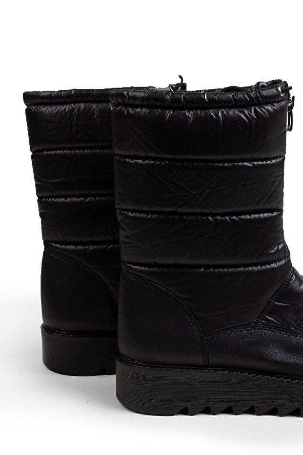 Siyah Kadın Kar Botu - 7