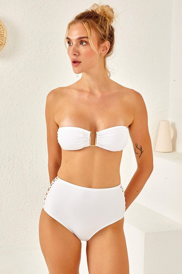 Yanları Çapraz Biyeli Tek Alt 4403 - 3
