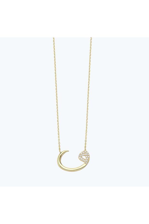 Altın Vav Kolye - 1