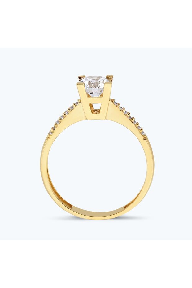 Altın Tektaş Yüzük - 2