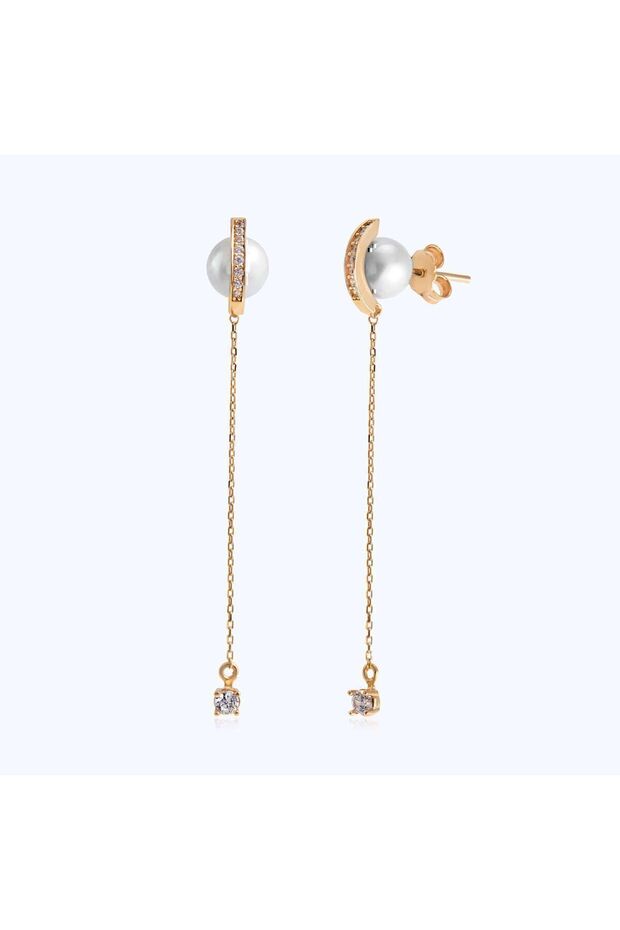 Altın Inci Küpe - 1