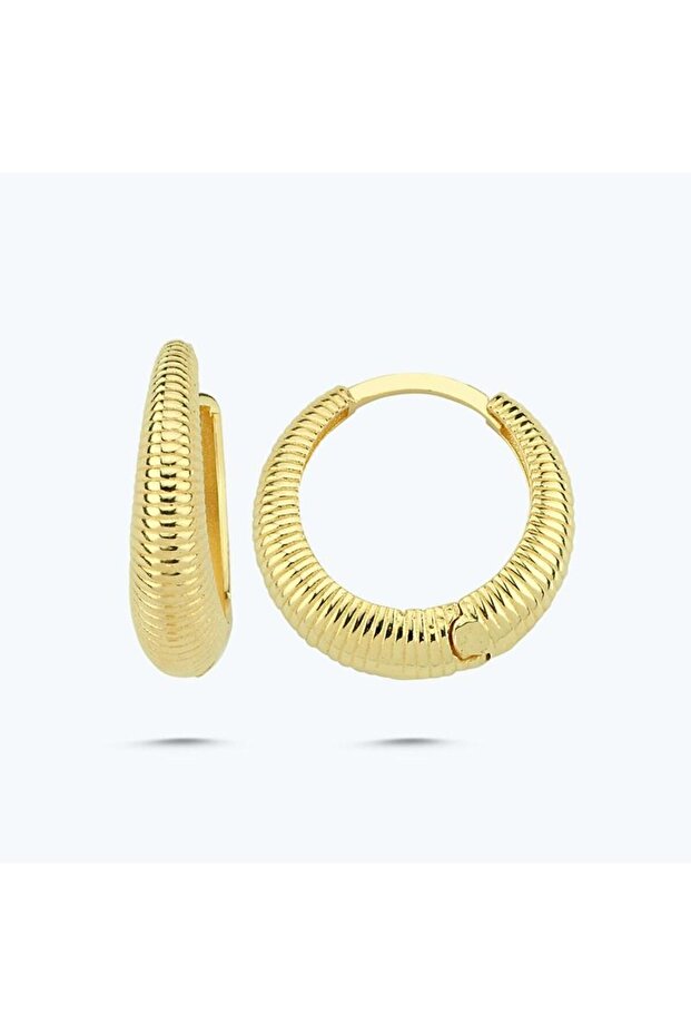 Altın Halka Küpe - 1