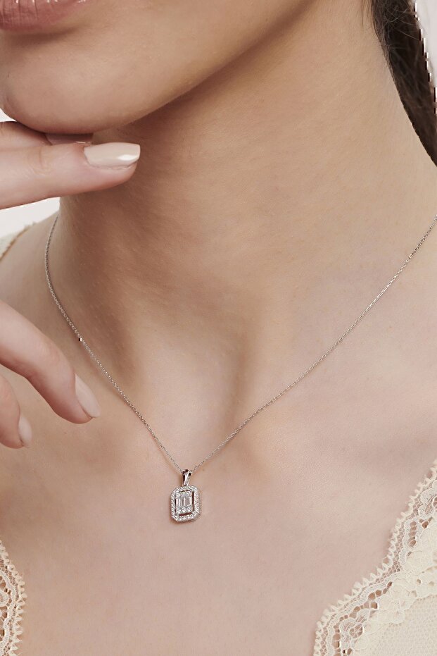 Altın Baget Kolye - 2