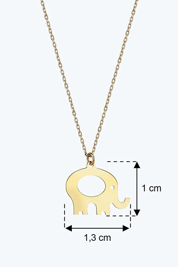 Altın Fil Kolye - 3