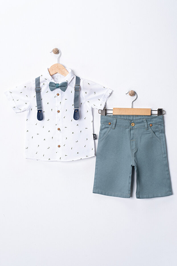 Baby Boy & Child Fish Summer Holiday Salopet Suit