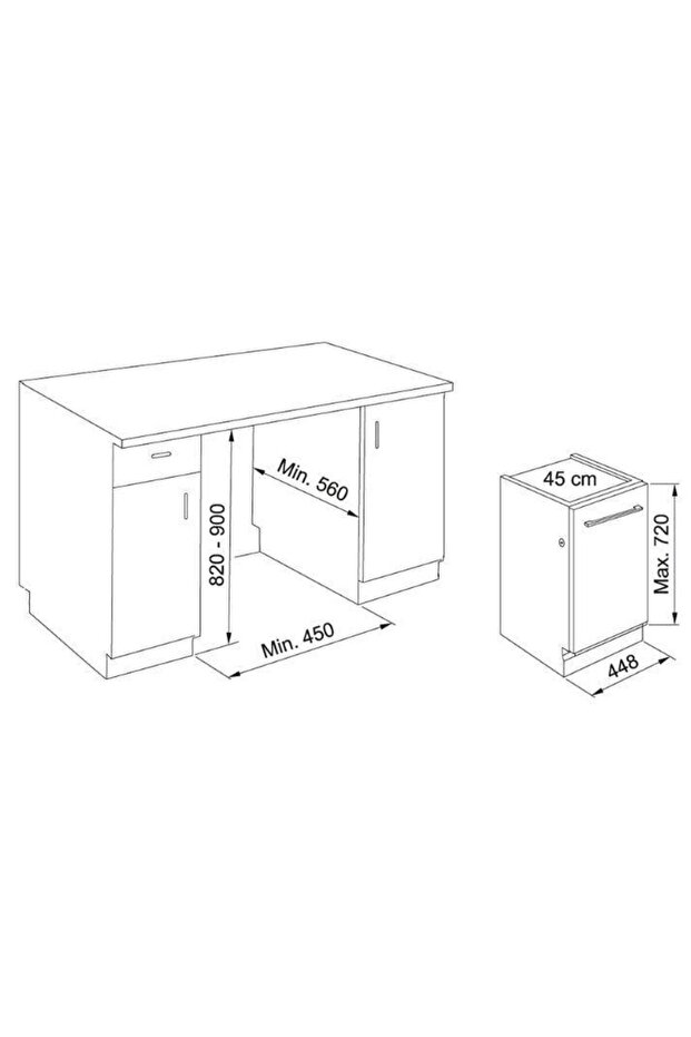 Fdw 4510 E8p E Tam Ankastre - 2