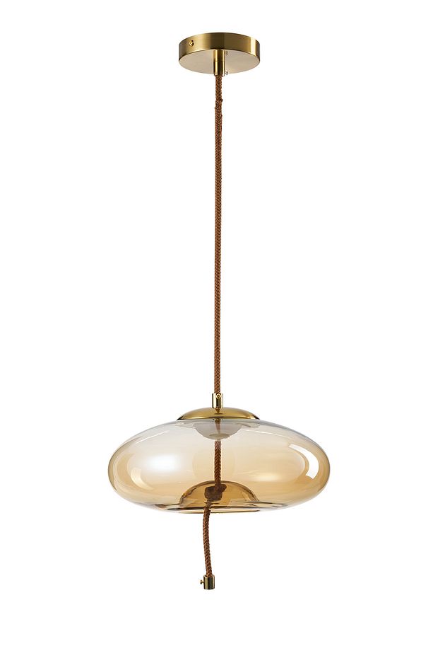 Niora Tekli 5 Watt 3000K Eskitme Bal Camlı Led Sarkıt Avize - 4
