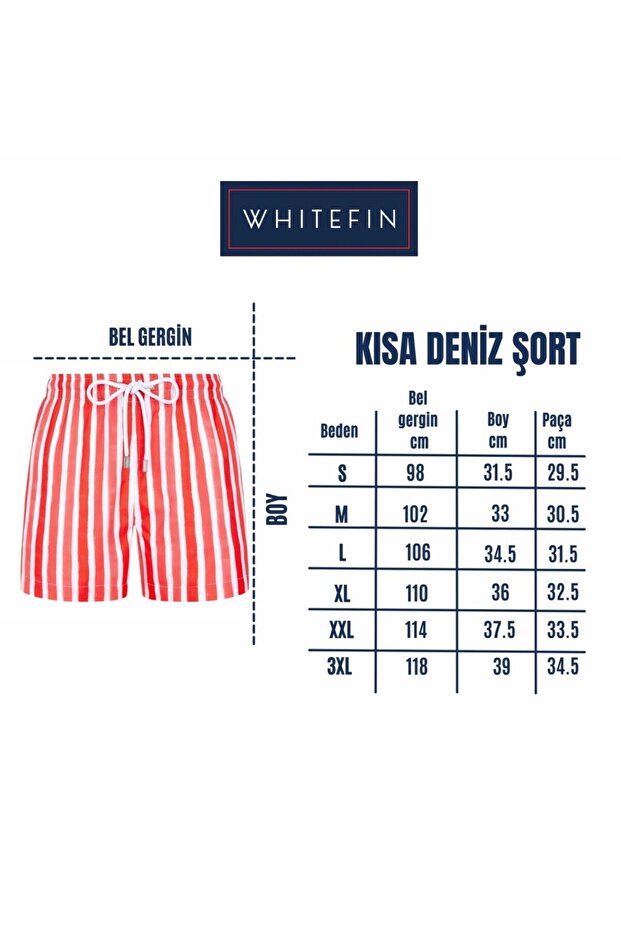 Erkek Antalya Deniz Şortu - 8