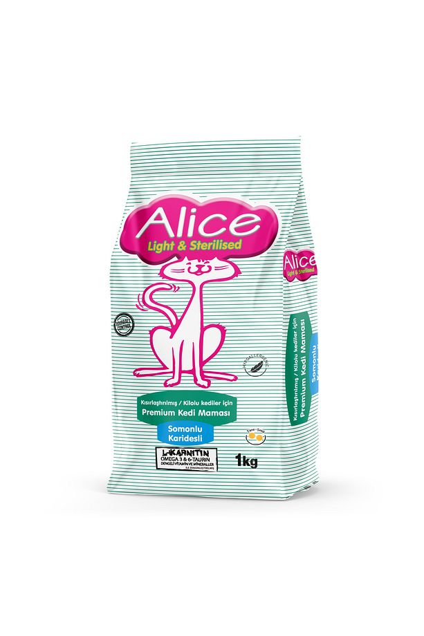 Light & Sterilised Somonlu Karidesli - Kısırlaştırılmış / Kilolu Kediler Için 3 X 1 Kg - 2