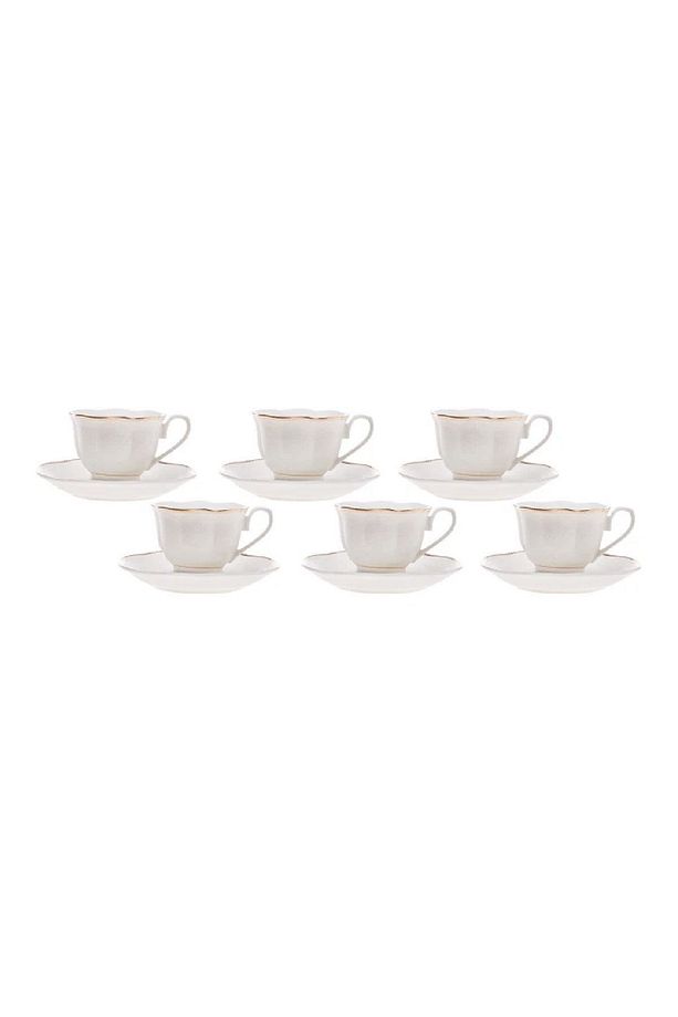 STD Margaret 6 Kişilik Kahve Fincanı Takımı 80 ml Klasik - 8