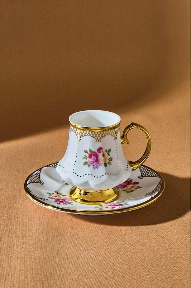 Nermin 2 Kişilik Kahve Fincan Takımı 85 ml - 4