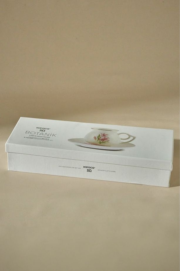 Botanik 6 Kişilik Kahve Fincan Takımı 80 ml - 4