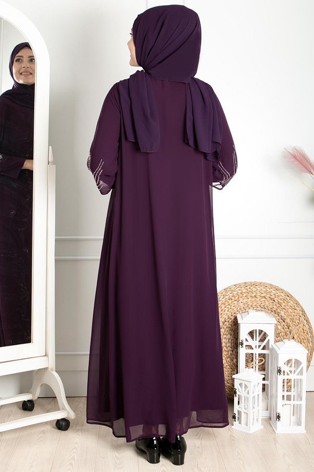 Irmak - Abiye - Mürdüm - Fhm644 - 9