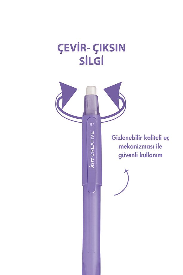 Creative Versatil Uçlu Kalem - Pastel Renkler - 2
