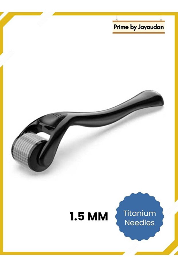 Derma Face Roller 1.5mm Hair Growth Titanium 540 Needle Skin Roller