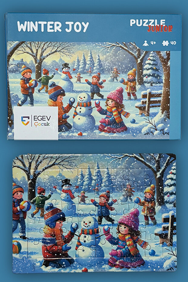 Winter Joy Puzzle Junior - 3