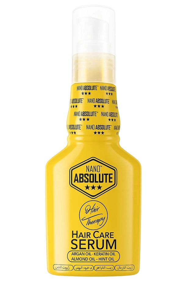 Argan Yağlı Saç Serumu - Keratin & Badem Yağı İçeren Onarıcı ve Besleyici Saç Bakım Serumu - 1