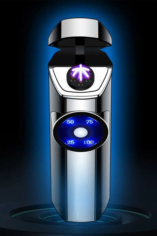 K19 Usb Şarjlı 6 Arc Alevsiz Çakmak -New Style - 5