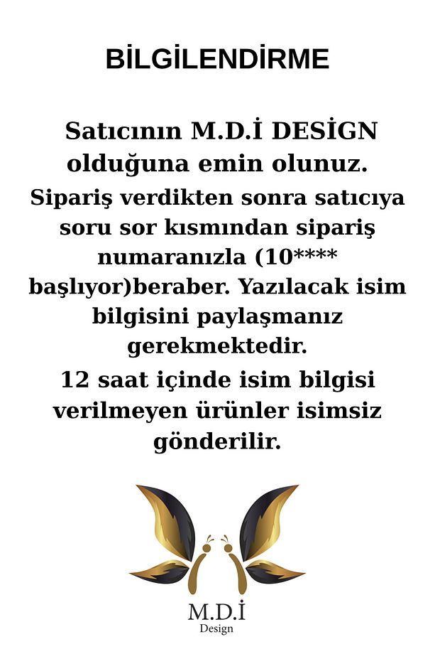 KİŞİYE ÖZEL Takı Kurdelesi 6 Cm Eninde 2 Metre 2 Adet - 2