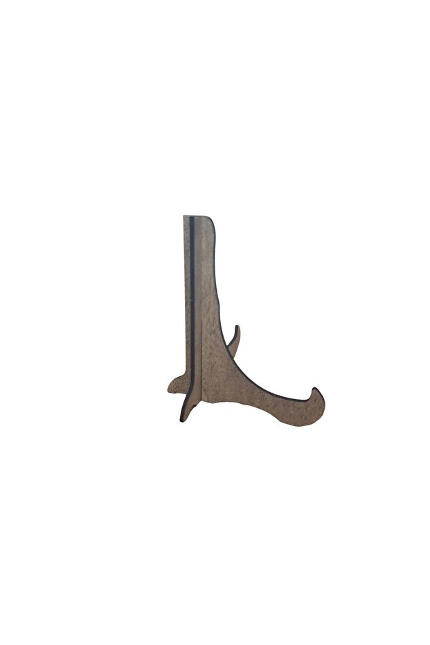 3 Adet Ahşap Şövalye Teşhir Ayağı Stant Çerçeve V3 - 1