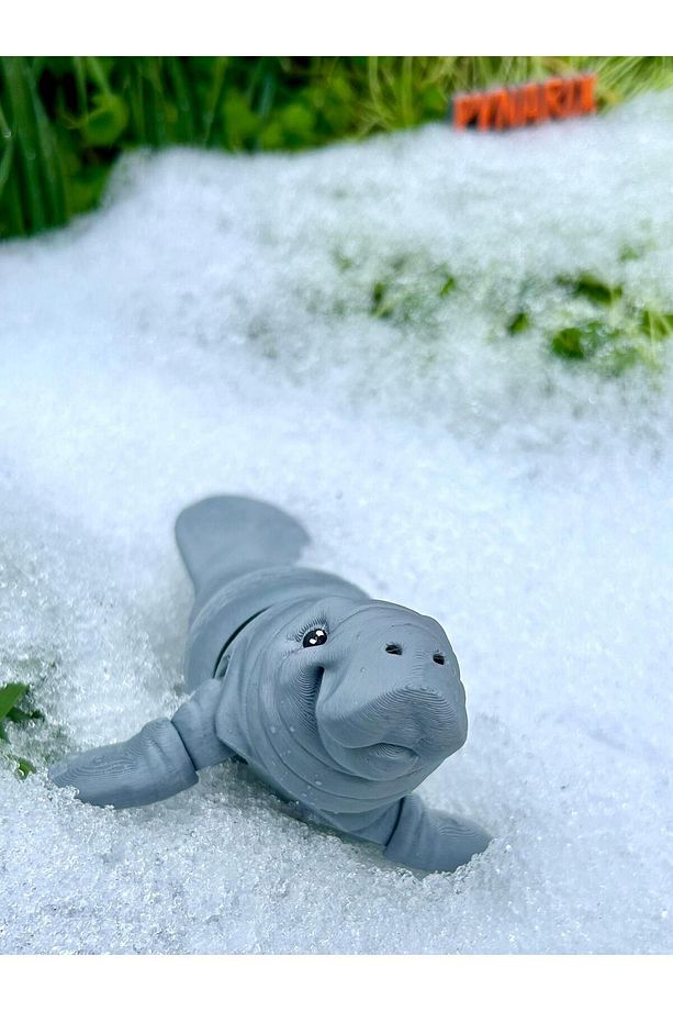 Deniz Ineği Oyuncak - Berrak Suların Zarif Devi Manora 🌊3d Hareketli Organik Vıp Model - Büyük Boy - 3