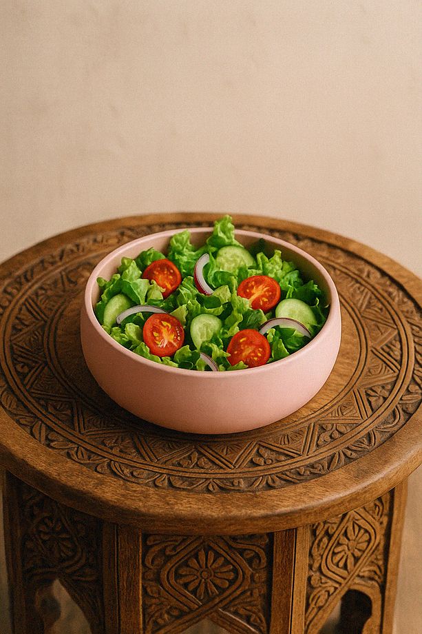 Taş Kase Çerezlik Dekoratif Bohem Salata Tabağı - 3