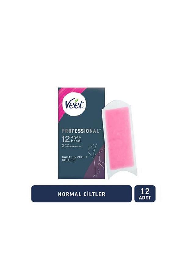 Sir Ağda Bantları Professional Normal Ciltler Için Bacak Ve Vücut Bölgesi 12 Li - 1