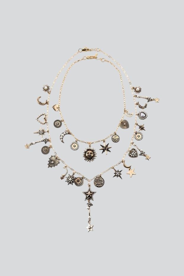 Çoklu Figürlü Tasarım Kolye - 3