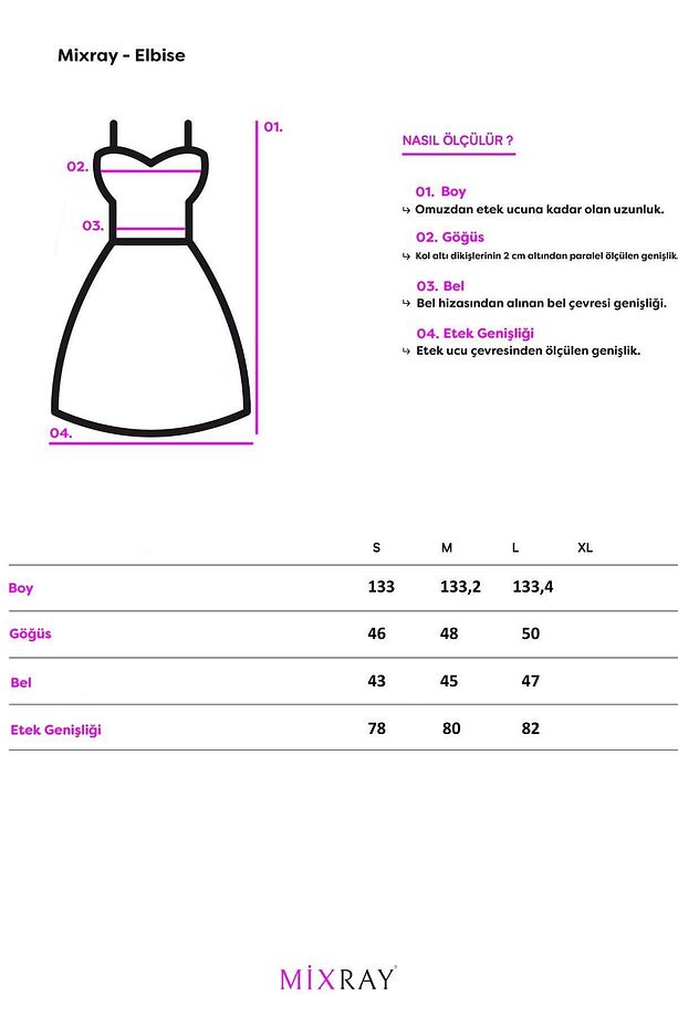 4694 Kadın Cepli V Yaka Uzun Basic Elbise Kahve - 8
