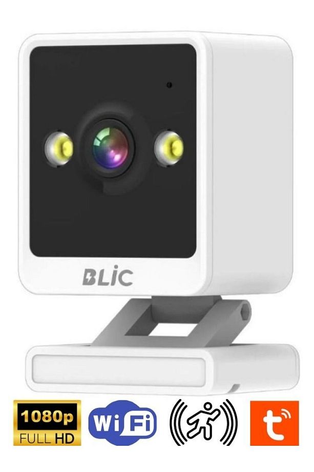 Blic 2mp Dahilil Mikrofon Ve Hoparlör Iç Ortam Bebek Ofis Ev Ip Akıllı Kamera - 1
