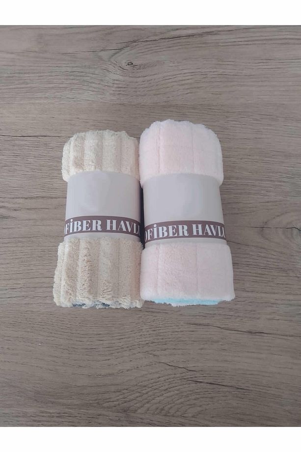 3 Adet Kare Desenli Özel Üretim Banyo Mikrofiber Havlu | Mutfak Havlusu - 4