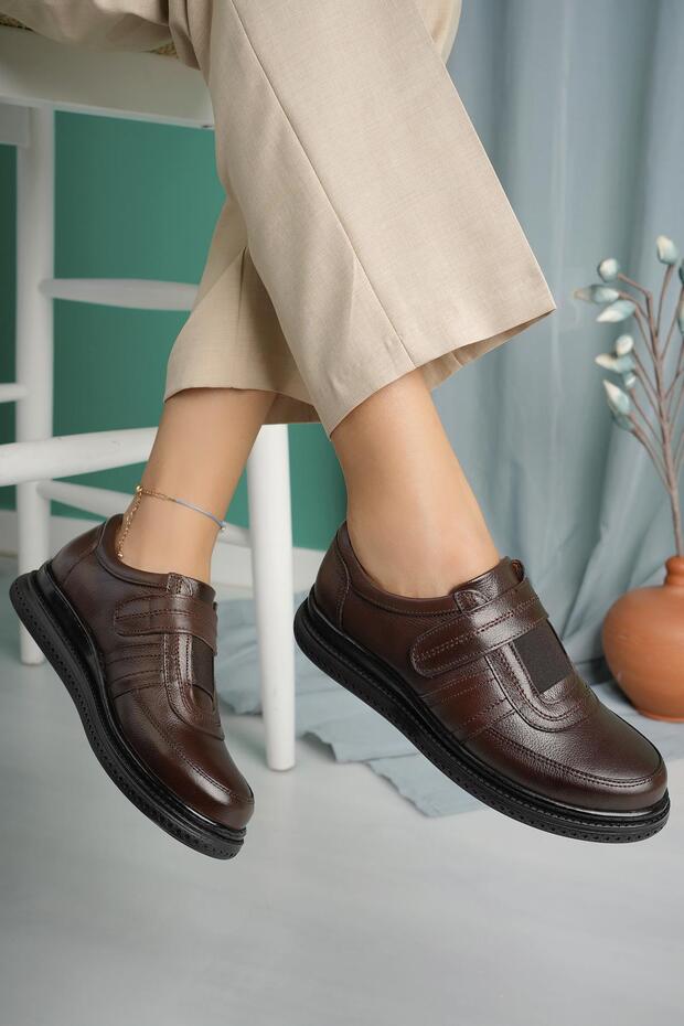 Genuine leather women's daily shoes dc5015