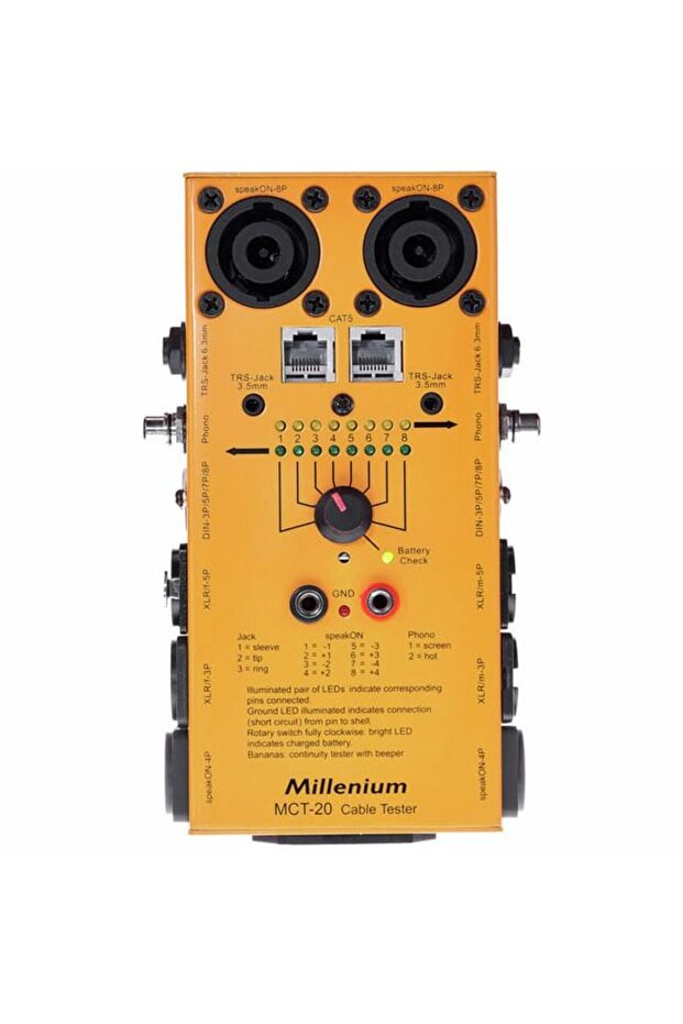 Tester Cabluri Audio Millenium MCT-20 - 5