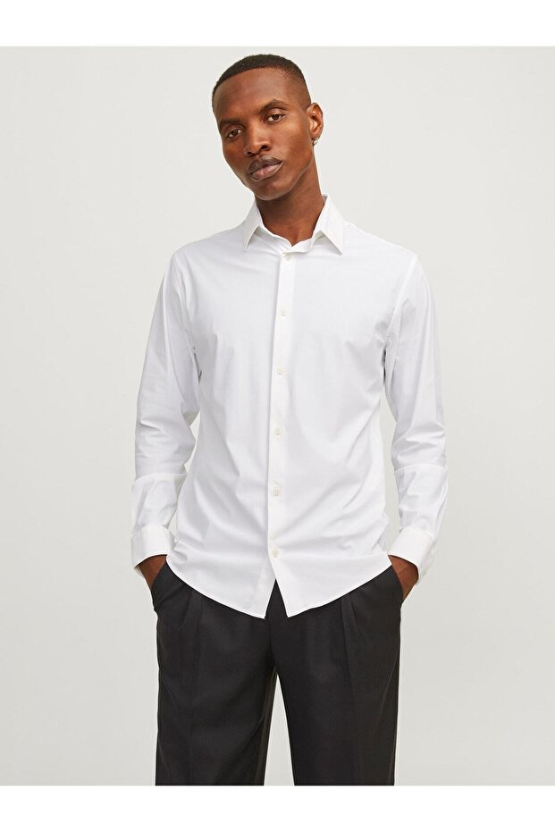 JPRBLAACTIVE STRETCH ERKEK GÖMLEK - 1